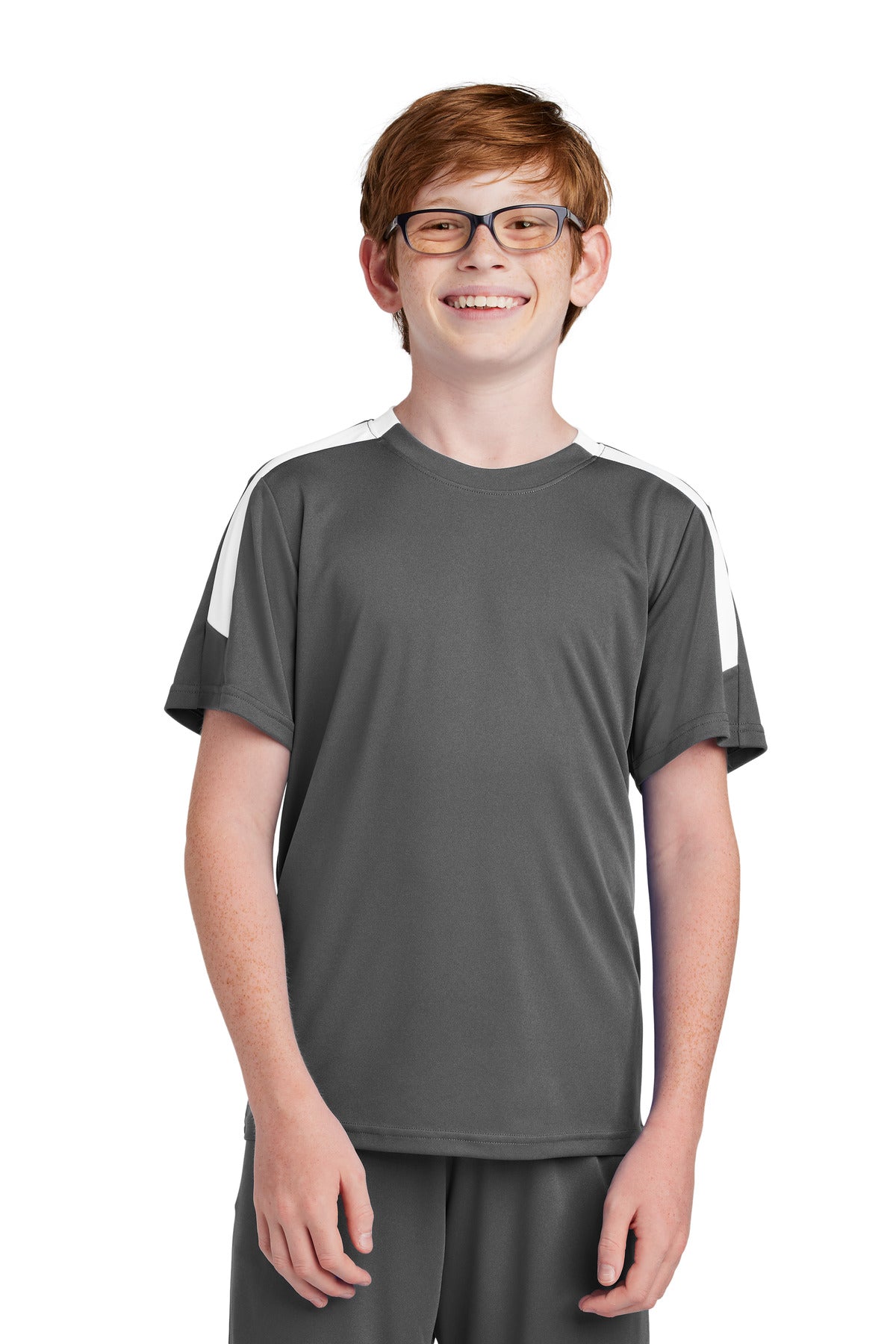 Sport-Tek Youth Boy's Competitor United Crew Youth Apparel Shirts & Tops