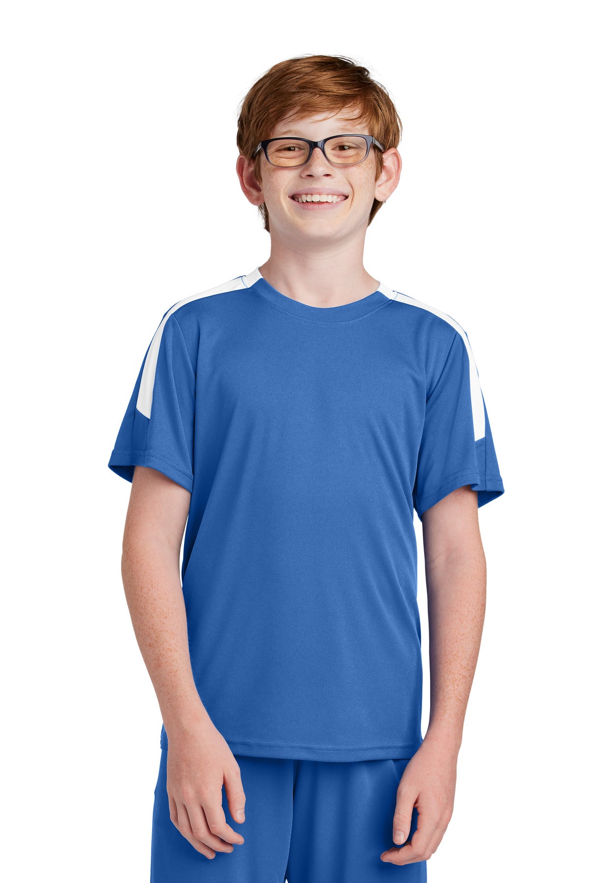 Sport-Tek Youth Boy's Competitor United Crew Youth Apparel Shirts & Tops