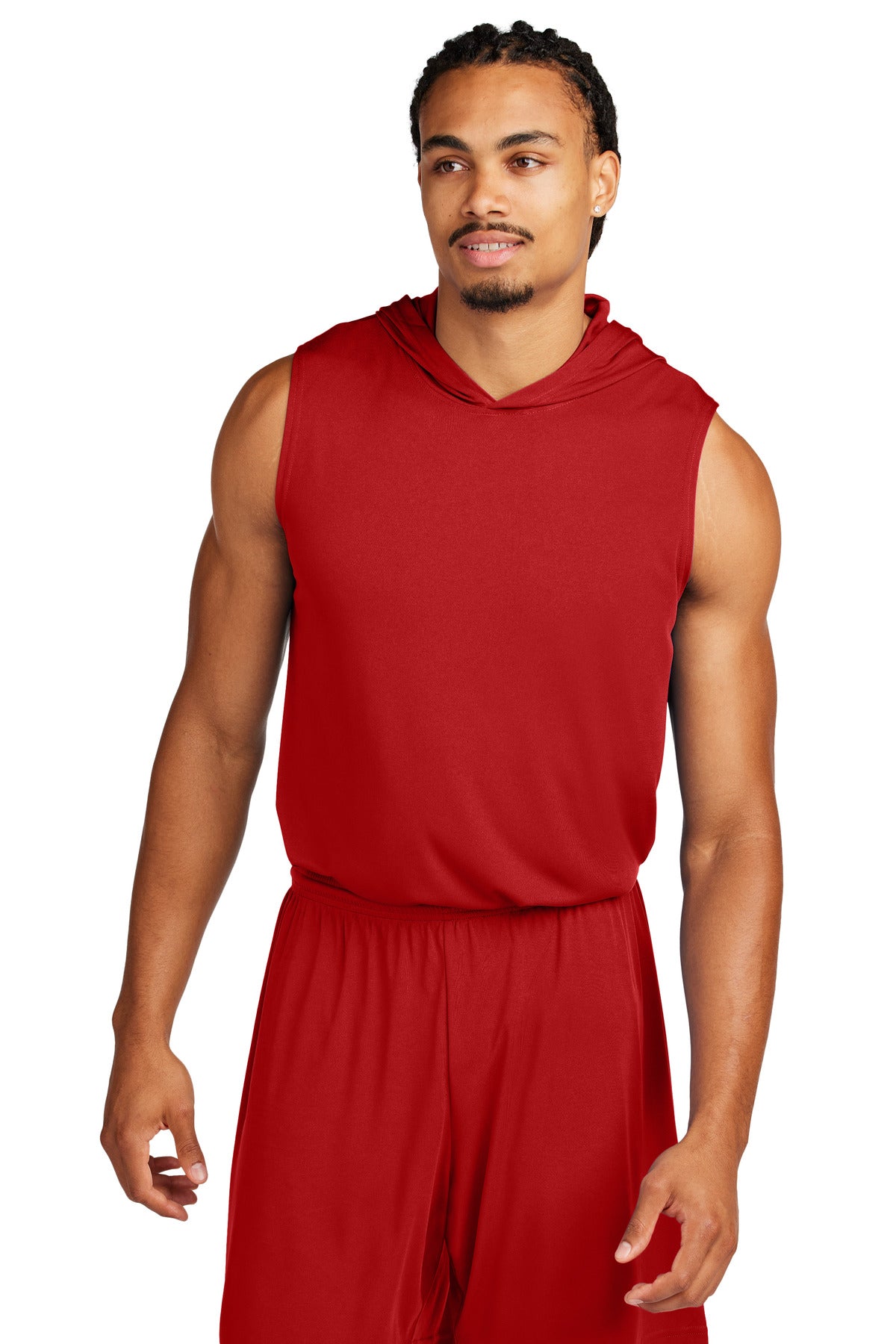 Sport-Tek Men's Competitor Sleeveless Hoodie Mens Apparel Sweatshirts & Fleece