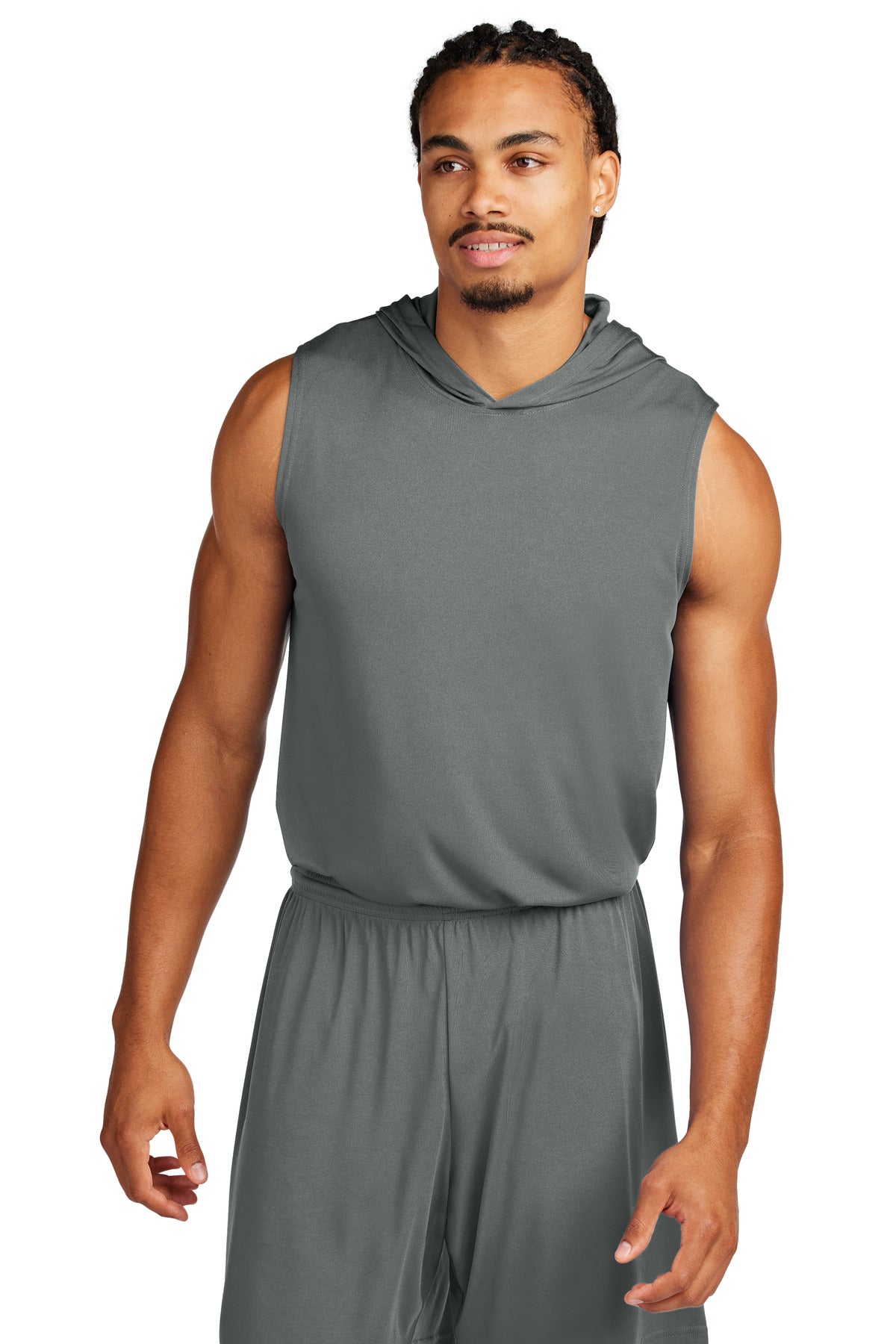 Sport-Tek Men's Competitor Sleeveless Hoodie Mens Apparel Sweatshirts & Fleece