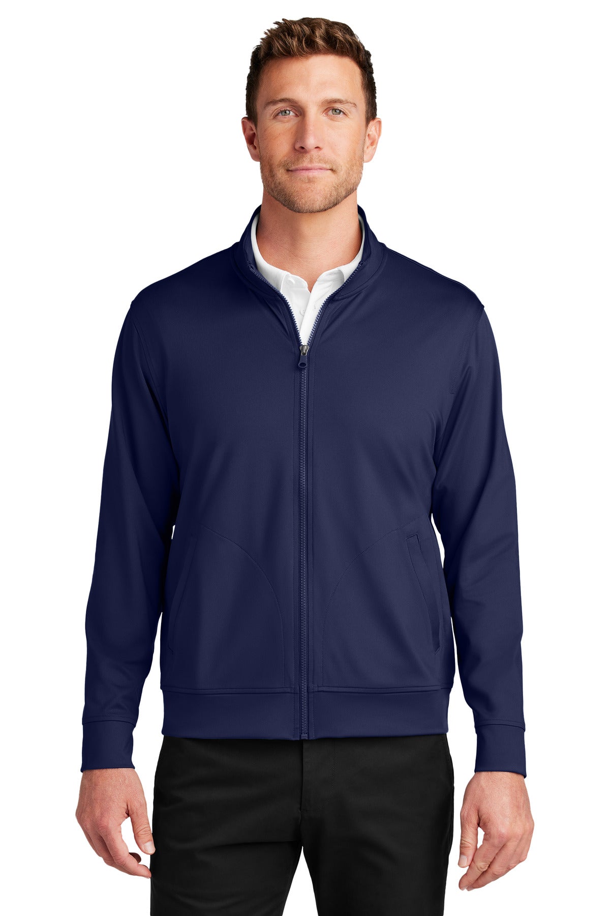 Port Authority C-FREE Double Knit Full-Zip K881 Mens Apparel Sweatshirts & Fleece