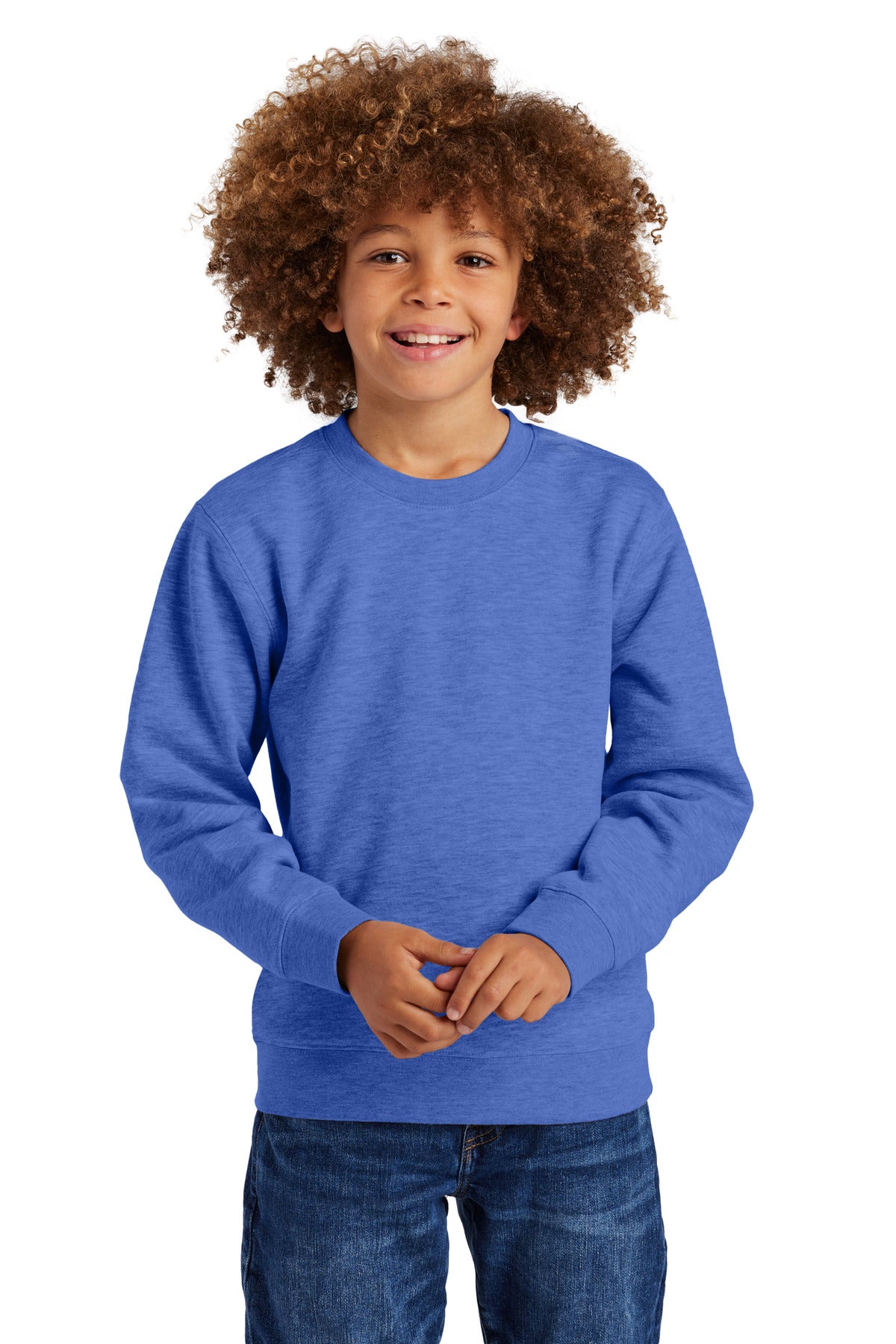 District Youth Boy's V.I.T. Fleece Crew Youth Apparel Hoodies & Sweatshirts