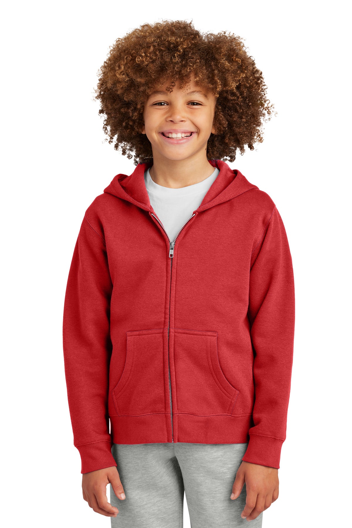 District Youth V.I.T Fleece Full-Zip Hoodie Youth Apparel Hoodies & Sweatshirts