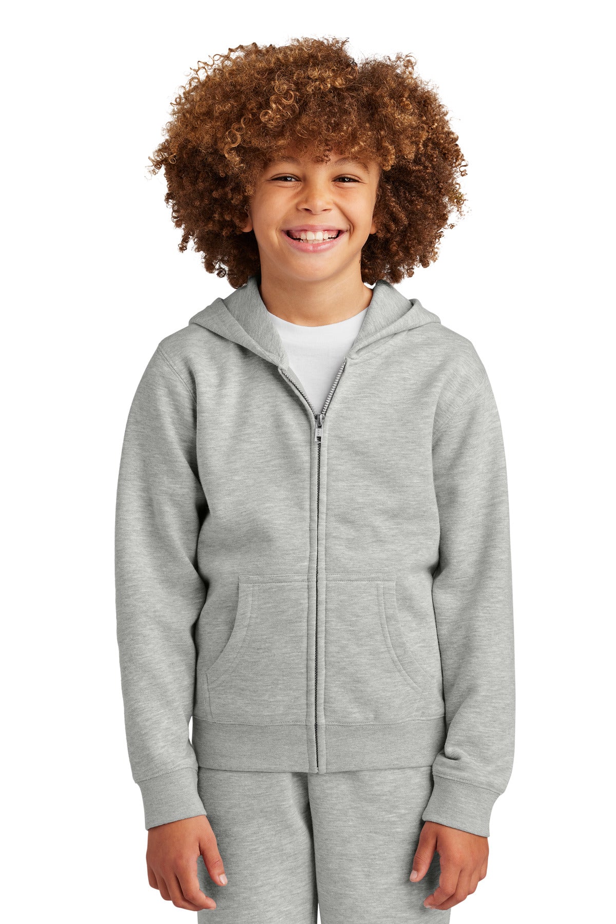 District Youth V.I.T Fleece Full-Zip Hoodie Youth Apparel Hoodies & Sweatshirts