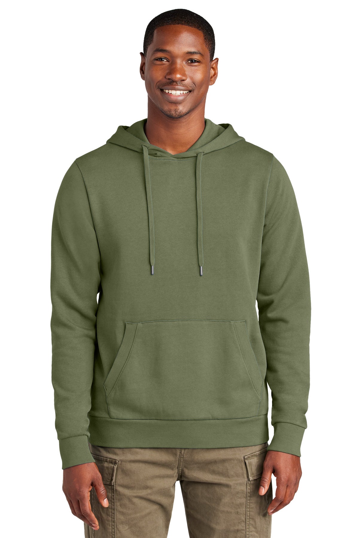 District Men's Wash Fleece Hoodie Mens Apparel Sweatshirts & Fleece