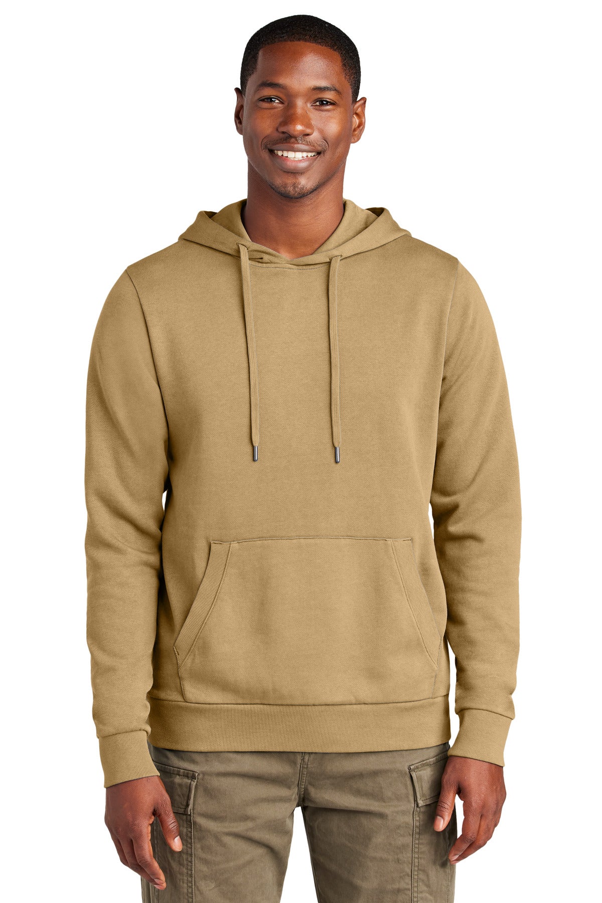 District Men's Wash Fleece Hoodie Mens Apparel Sweatshirts & Fleece