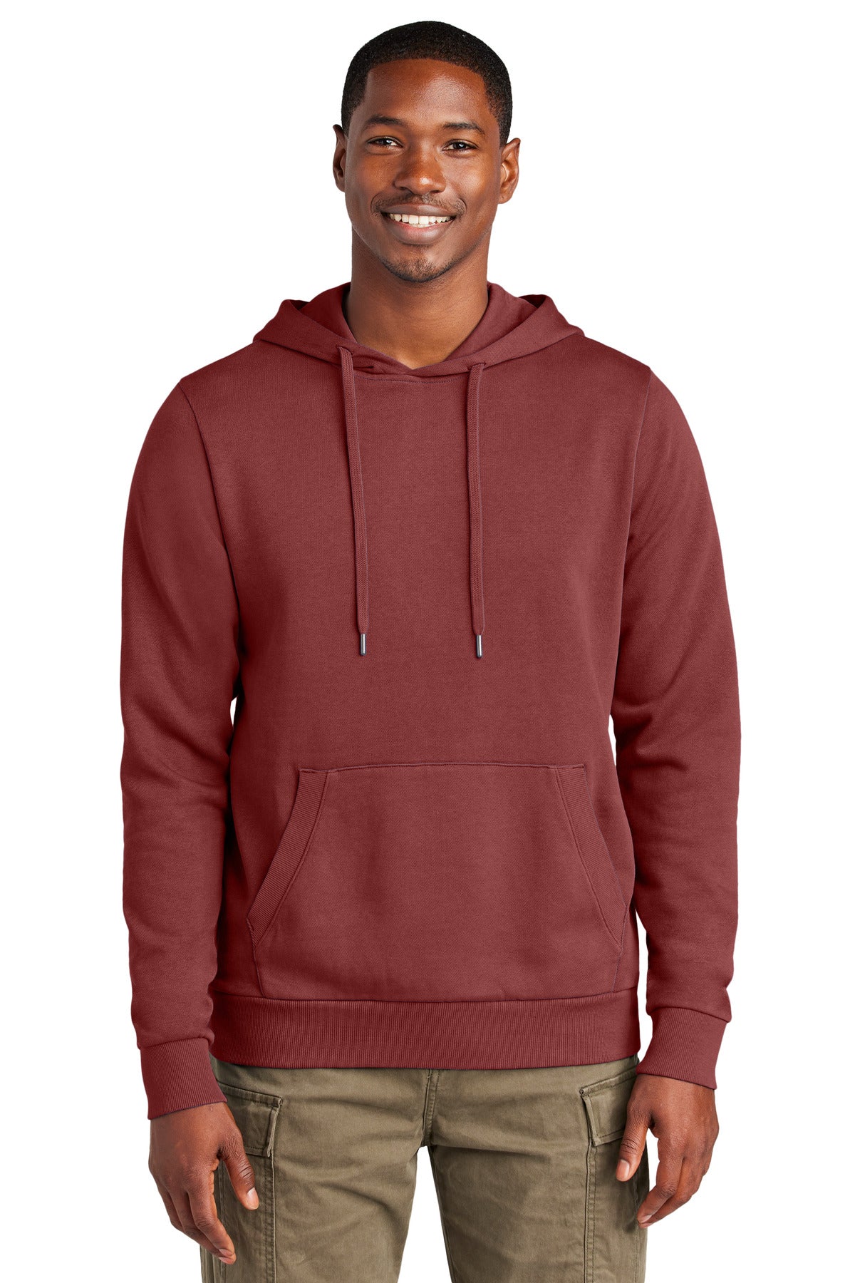 District Men's Wash Fleece Hoodie Mens Apparel Sweatshirts & Fleece