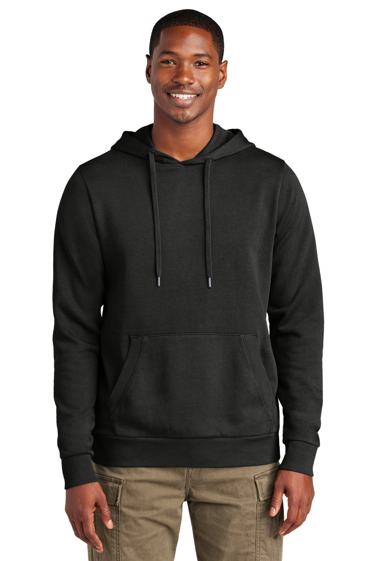 District Men's Wash Fleece Hoodie Mens Apparel Sweatshirts & Fleece