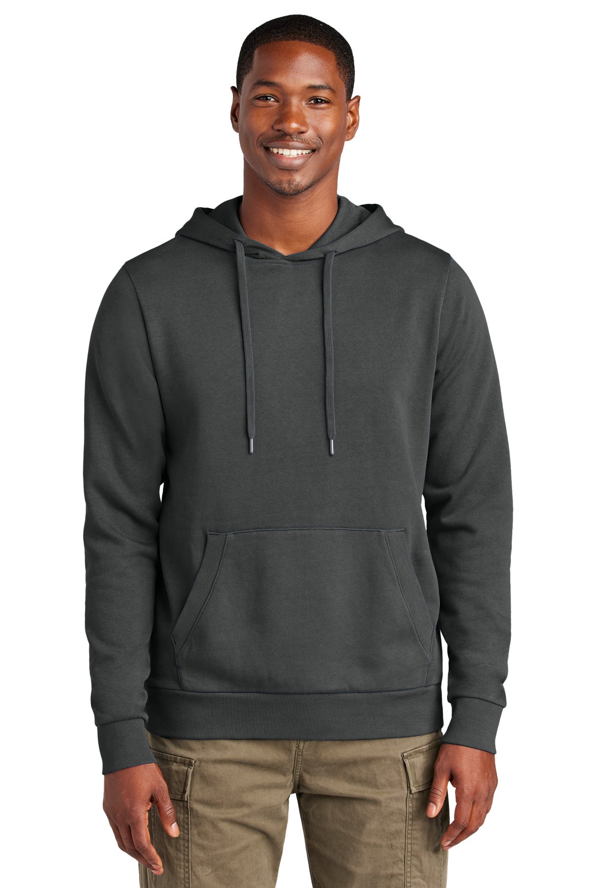 District Men's Wash Fleece Hoodie Mens Apparel Sweatshirts & Fleece