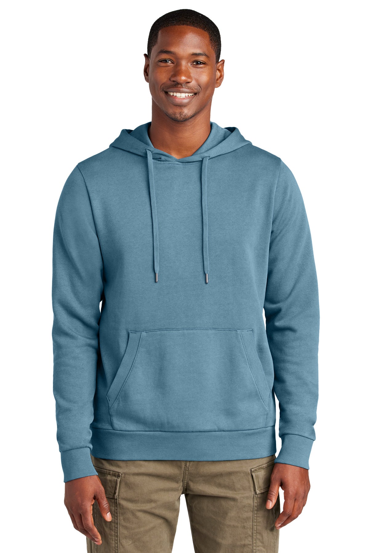 District Men's Wash Fleece Hoodie Mens Apparel Sweatshirts & Fleece