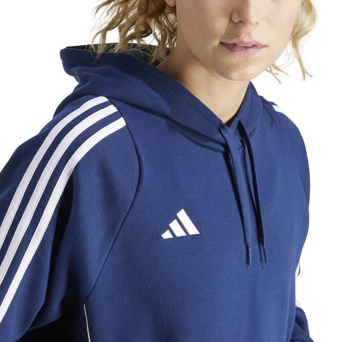 adidas Women's Tiro 24 Soccer Sweat Hoodie Soccer Uniforms & Apparel All