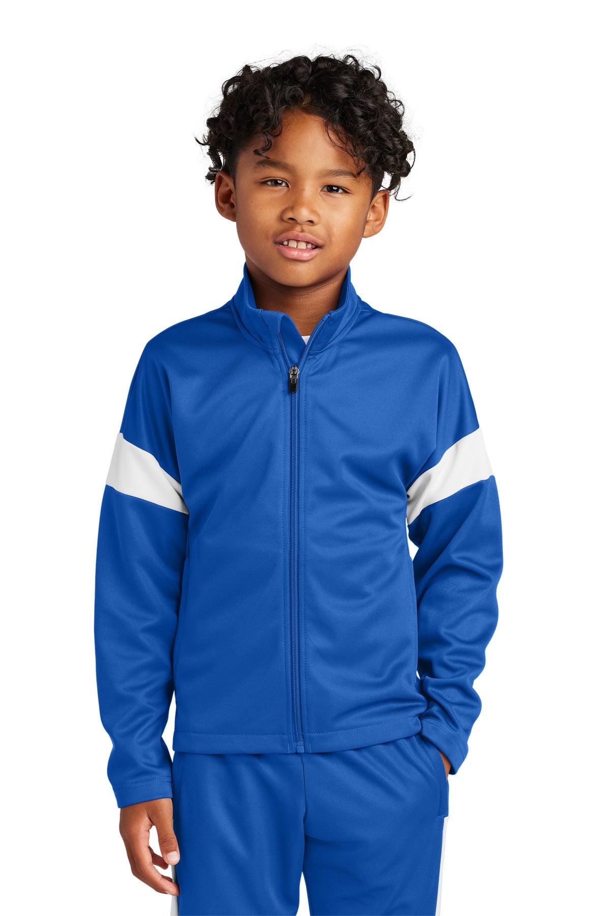 Sport-Tek Youth Boy's Travel Full-Zip Jacket Youth Apparel Jackets & Vests