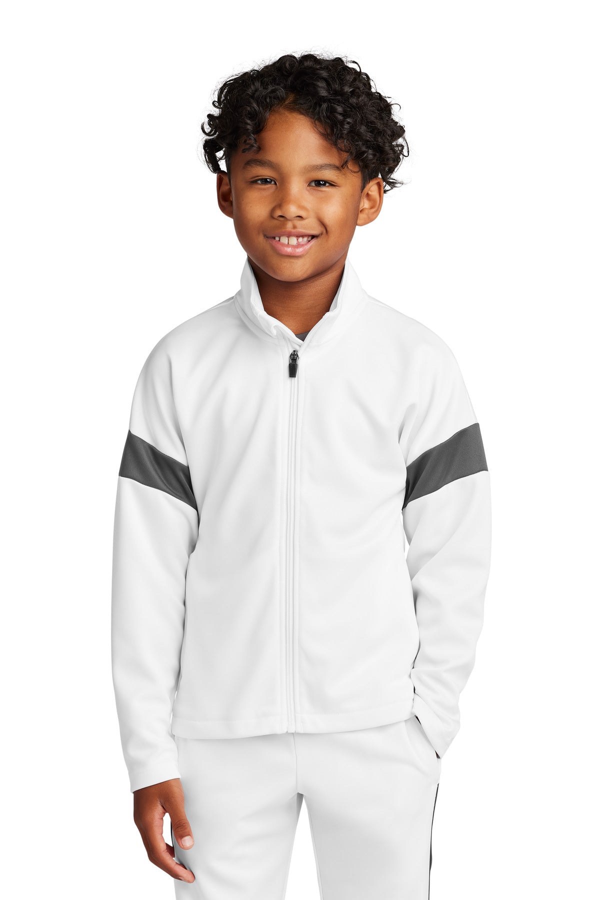Sport-Tek Youth Boy's Travel Full-Zip Jacket Youth Apparel Jackets & Vests
