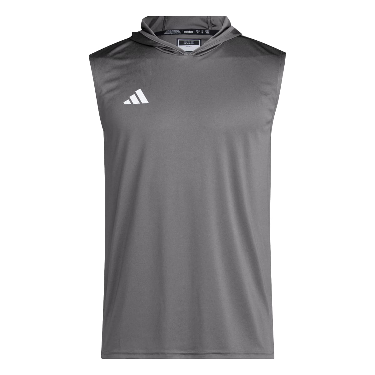 adidas Men's D4T Sleeveless Training Hoodie-1