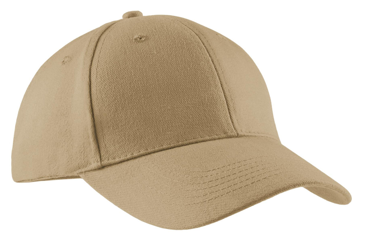 Port & Company Brushed Twill Cap Unisex Accessories Hats & Caps