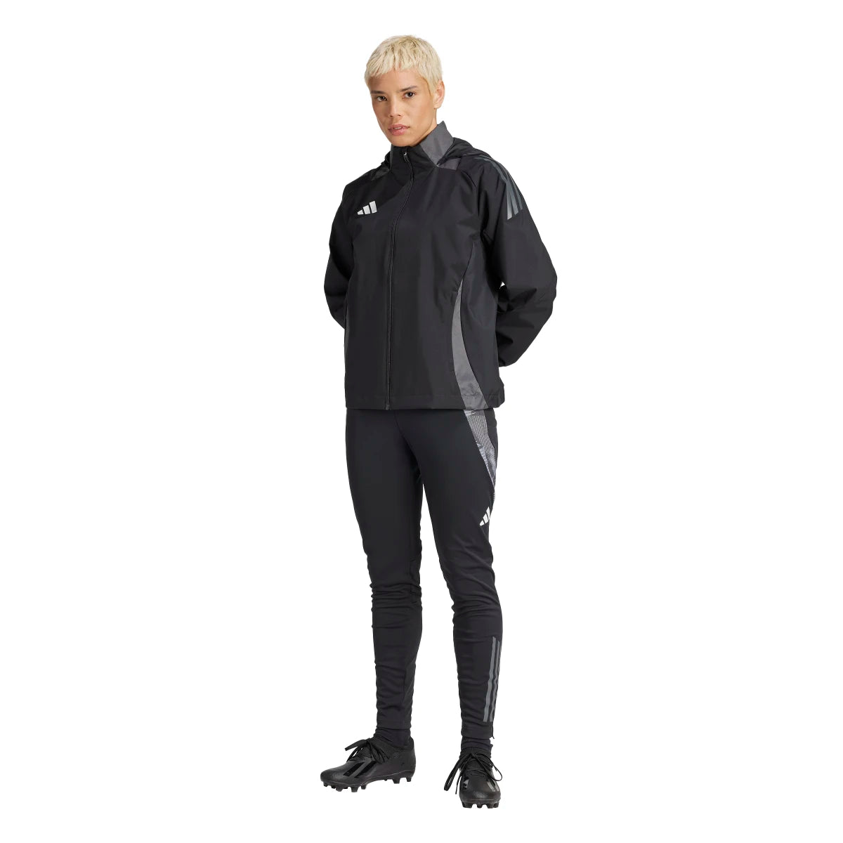 adidas Women's Tiro 24 Competition All-Weather Soccer Jacket Soccer Uniforms & Apparel All