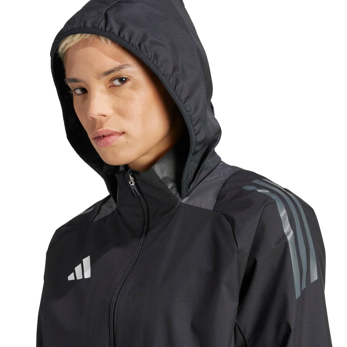 adidas Women's Tiro 24 Competition All-Weather Soccer Jacket Soccer Uniforms & Apparel All