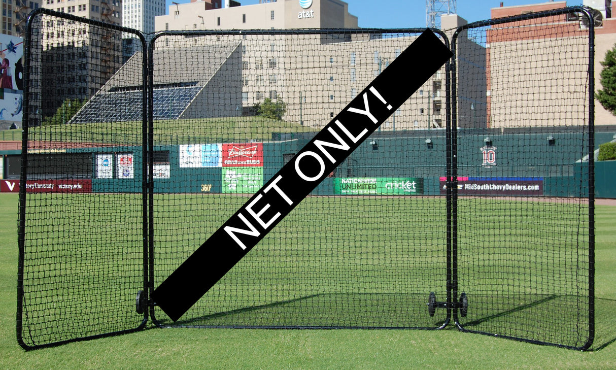 Trigon Sports ProCage Tri-fold Screen or Net Replacement Baseball Field Equipment All