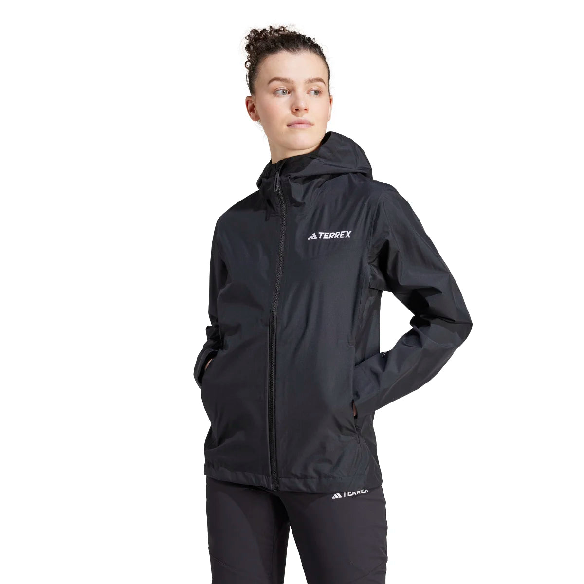 adidas Women's Terrex Multi 2.5L Rain.Rdy Jacket Womens Apparel Jackets & Vests