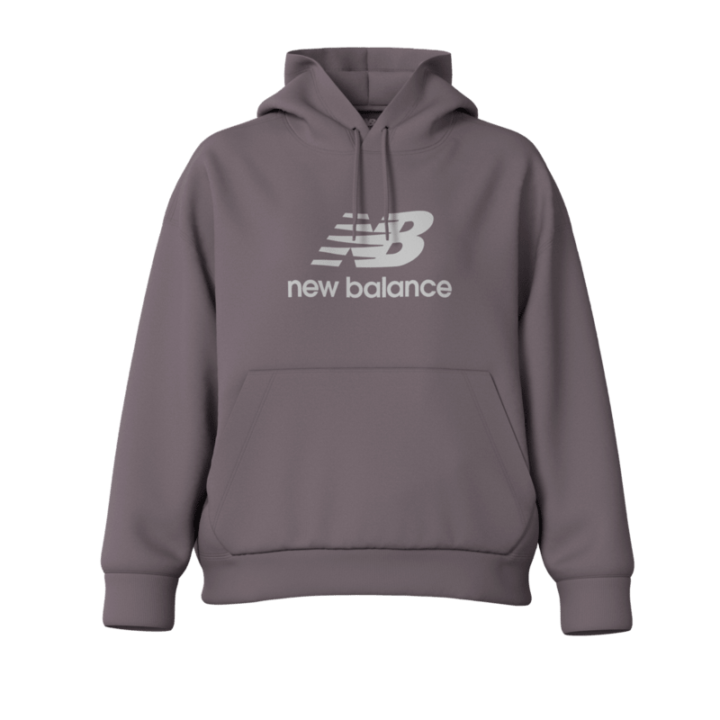 New Balance Women's Sport Essentials French Terry Logo Hoodie Womens Apparel Sweatshirts & Fleece