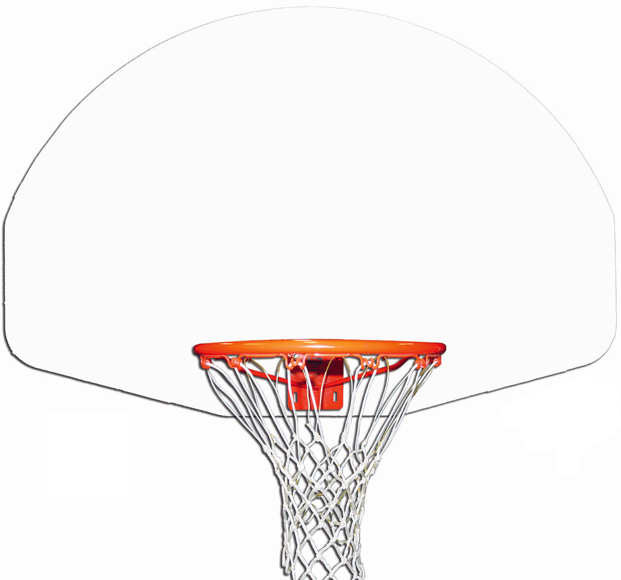 Gared Rust-Resistant Fan-Shape Unmarked Aluminum Basketball Backboard Basketball Equipment All