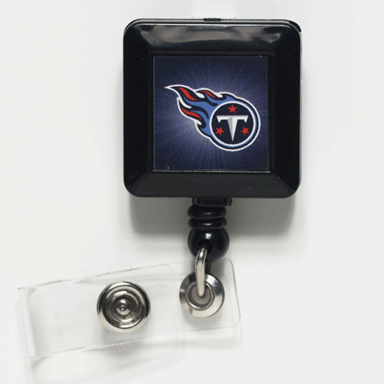 Wincraft Tennessee Titans Retractable Square Badge Holder Fan Gear NFL Tennessee Titans
