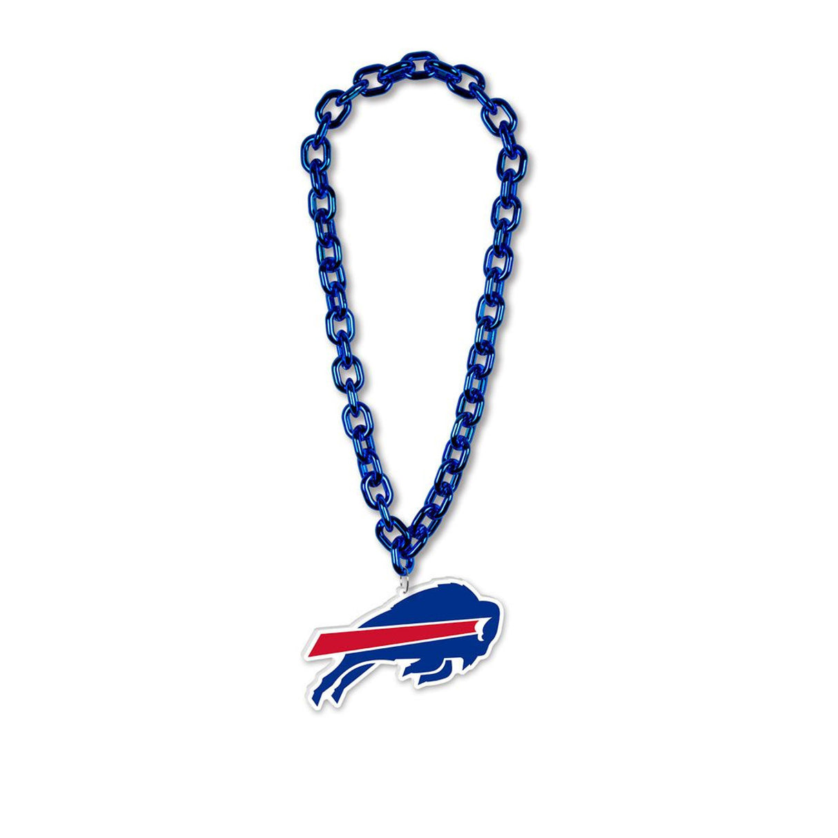 Wincraft Buffalo Bills Big Chain Necklace Fan Gear NFL Buffalo Bills