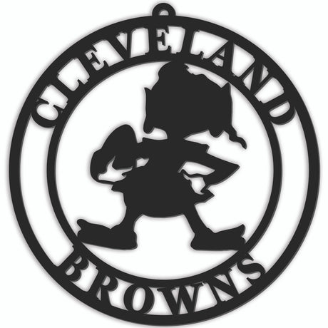Fan Creations Cleveland Browns 16 Inch Door Sign Hanger Fan Gear NFL Cleveland Browns