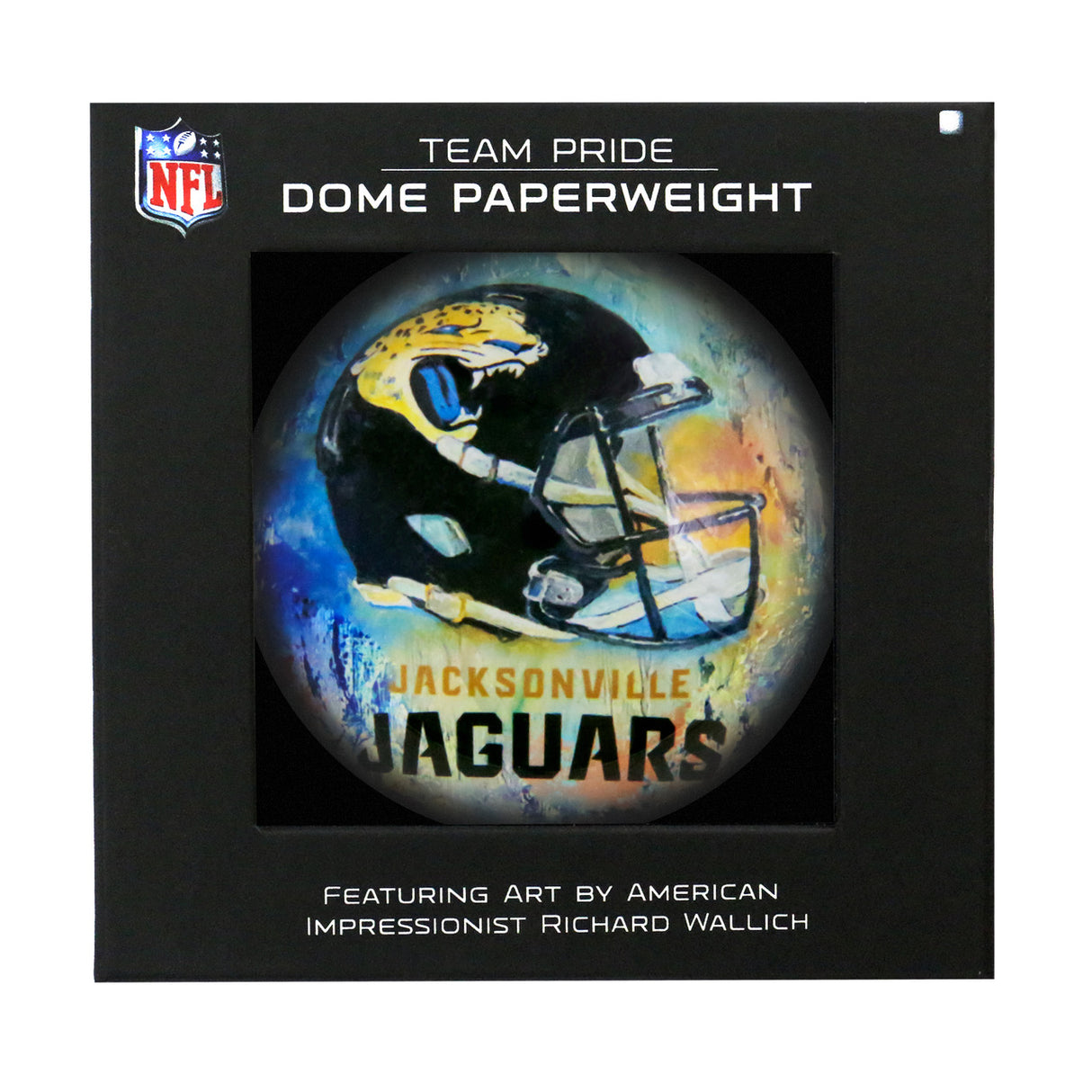 Sporticulture Jacksonville Jaguars Domed Paperweight Fan Gear NFL Jacksonville Jaguars