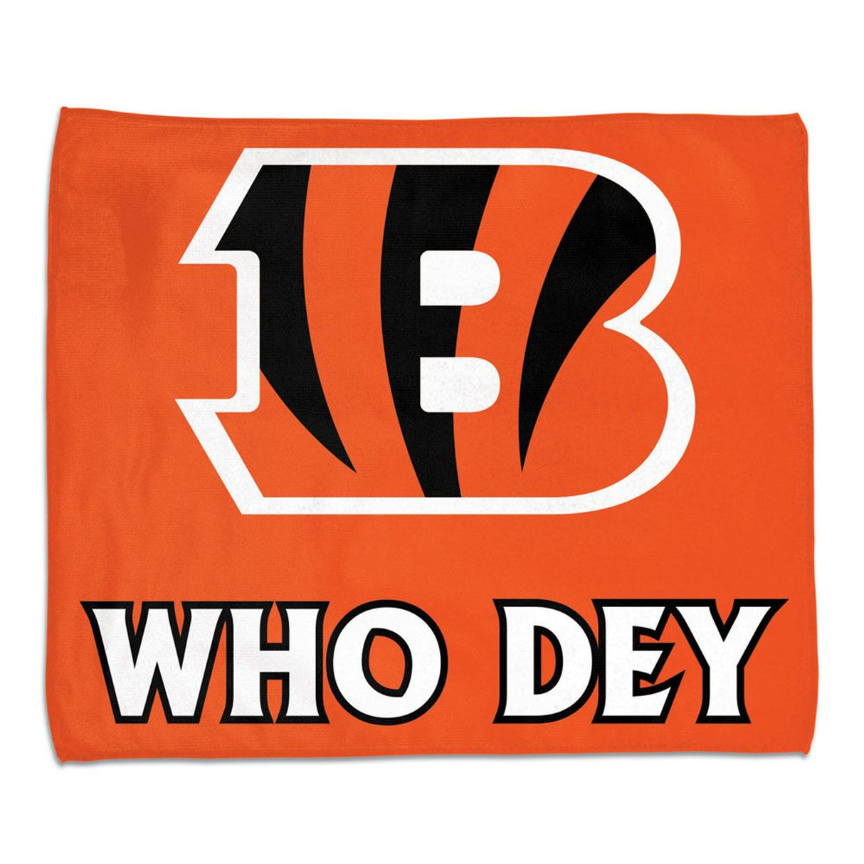 Wincraft Cincinnati Bengals Rally Style Full Color Towel 15x18 Fan Gear MLB Cincinnati Bengals