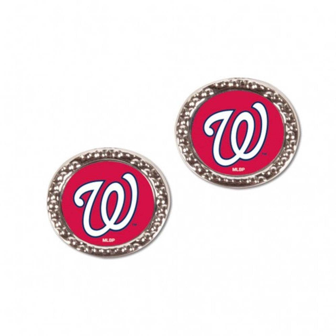 Wincraft Washington Nationals Post Style Earrings - Special Order Fan Gear MLB Washington Nationals