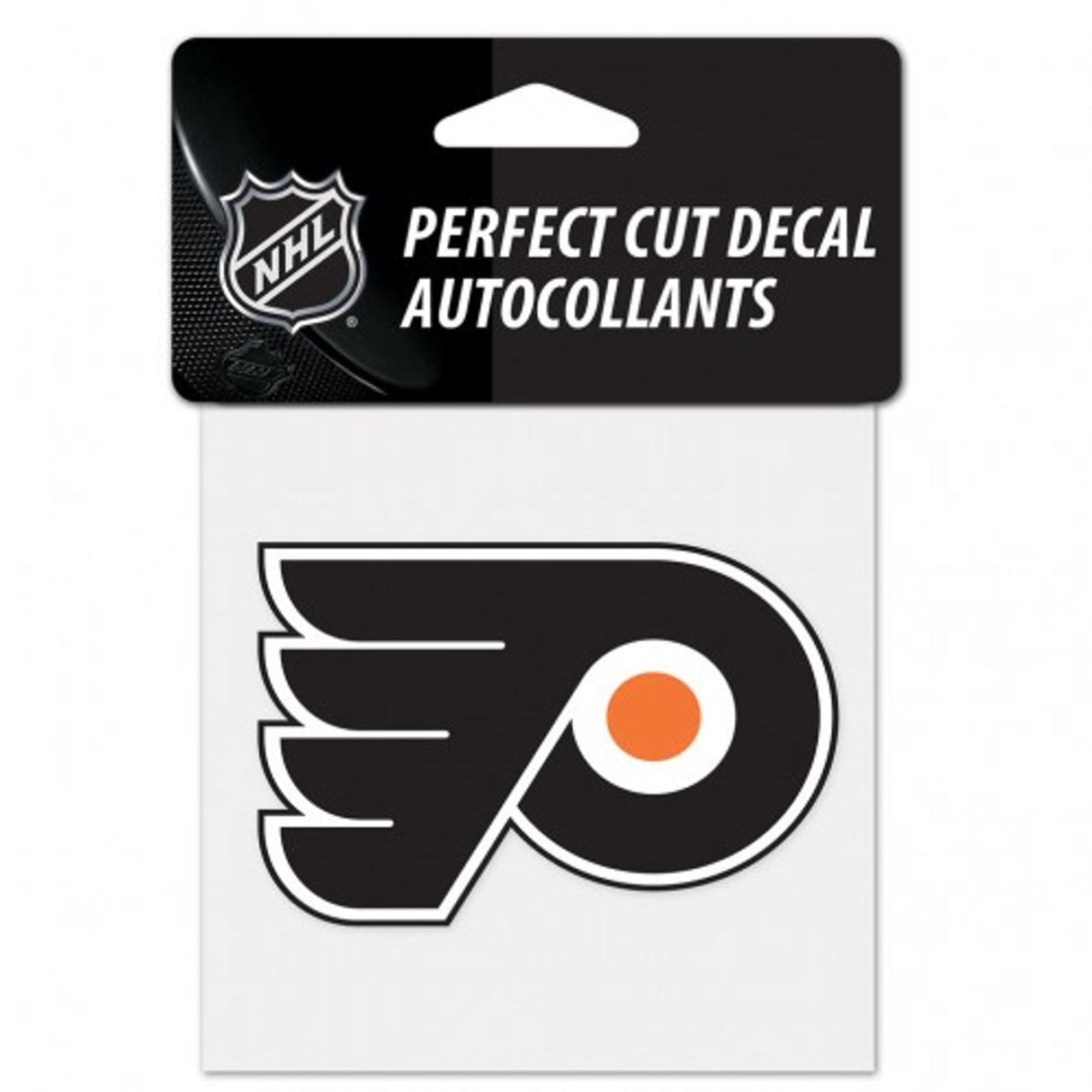 Wincraft Philadelphia Flyers Perfect Cut Color Decal 4x4 Fan Gear NHL Philadelphia Flyers