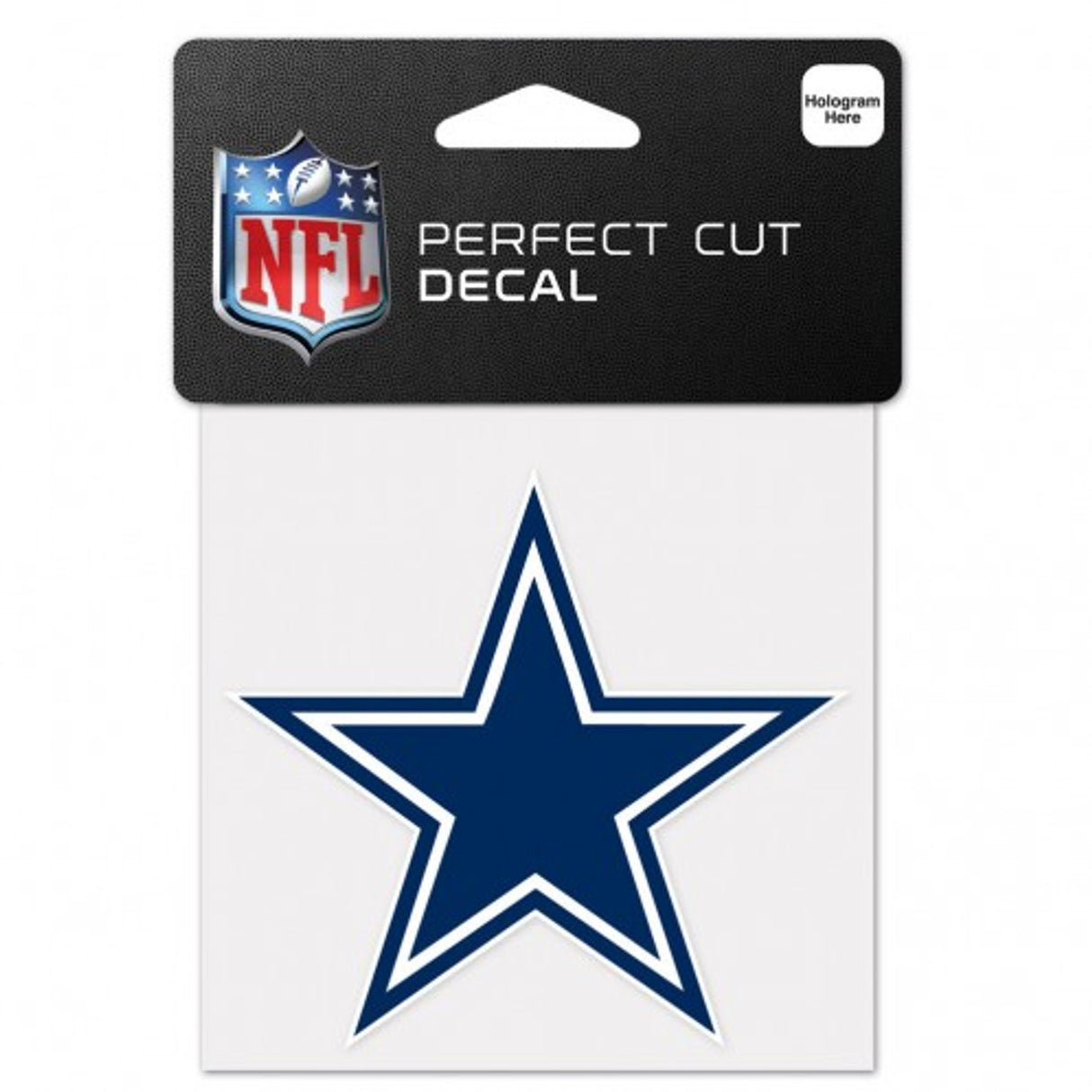 Wincraft Dallas Cowboys Perfect Cut Color Decal 4x4 Fan Gear NFL Dallas Cowboys
