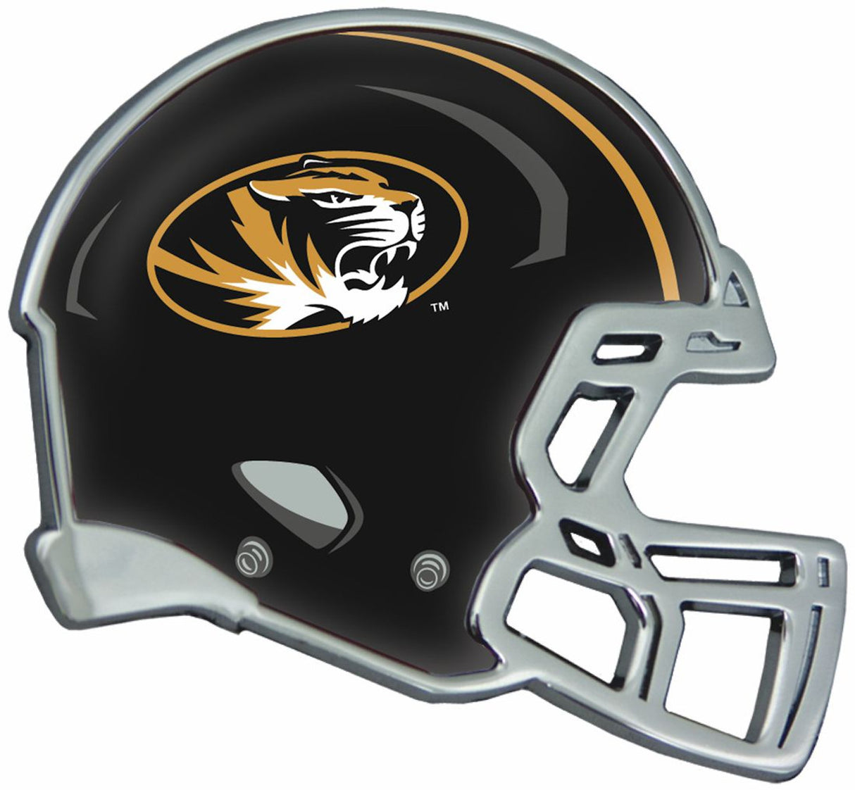 Stockdale Technologies Missouri Tigers Helmet Auto Emblem Fan Gear NCAA Missouri Tigers