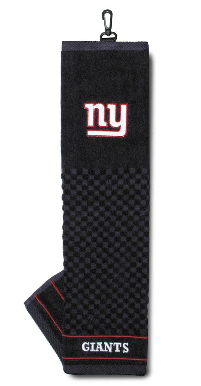 Team Golf New York Giants Embroidered Golf Towel 16"x22" Fan Gear NFL New York Giants