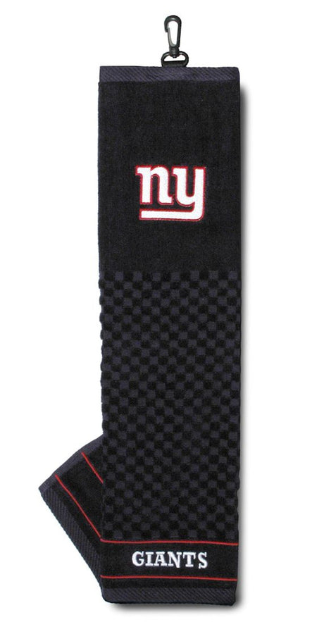 Team Golf New York Giants Embroidered Golf Towel 16"x22" Fan Gear NFL New York Giants
