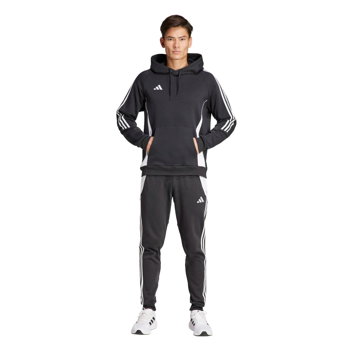 adidas Men's Tiro 24 Soccer Sweat Hoodie Soccer Uniforms & Apparel All