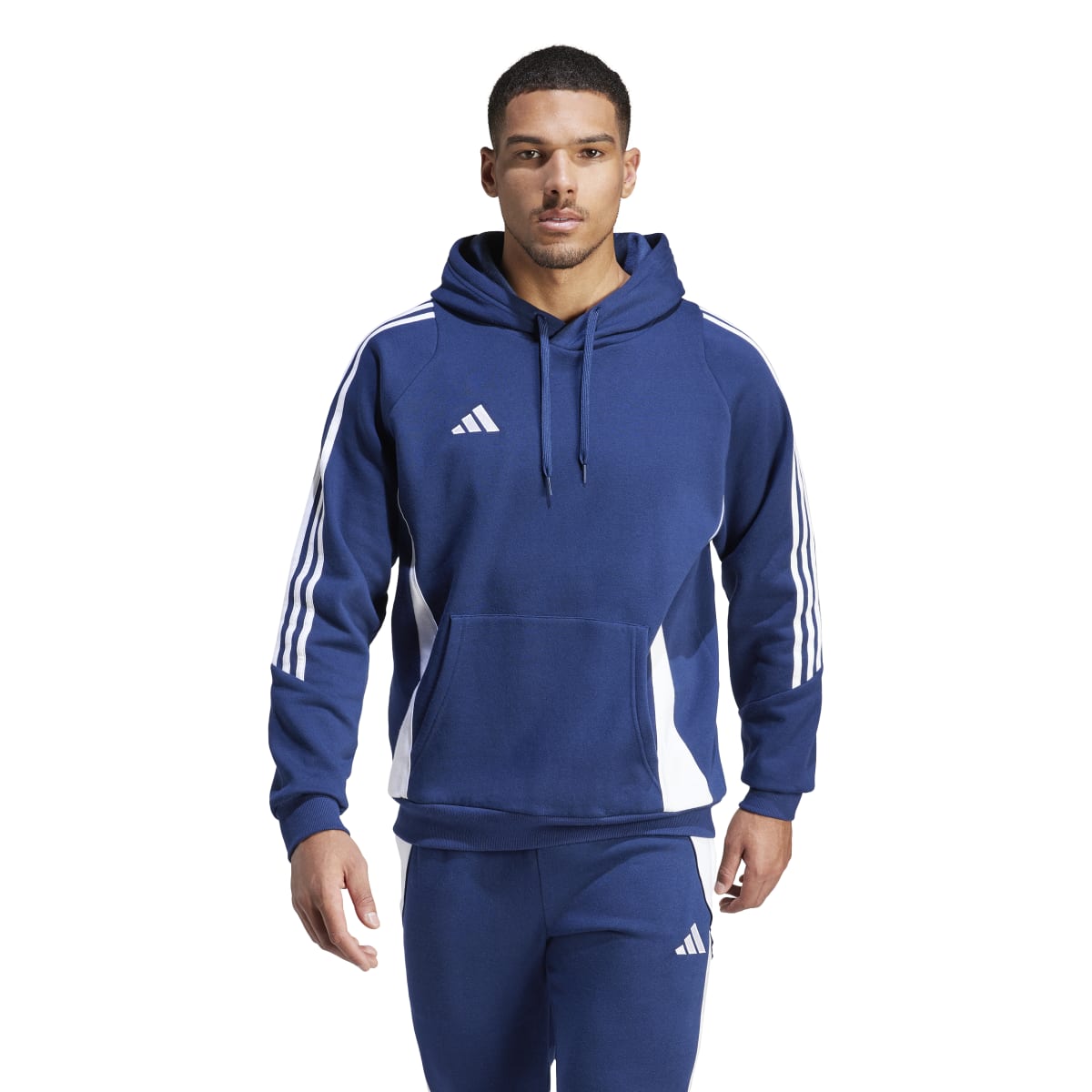 adidas Men's Tiro 24 Soccer Sweat Hoodie Soccer Uniforms & Apparel All