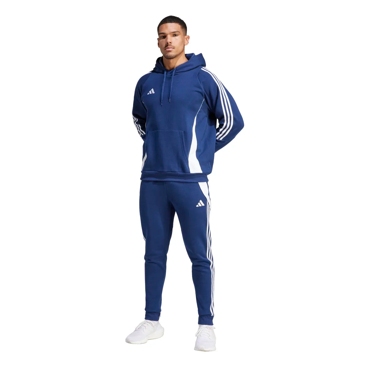 adidas Men's Tiro 24 Soccer Sweat Hoodie Soccer Uniforms & Apparel All