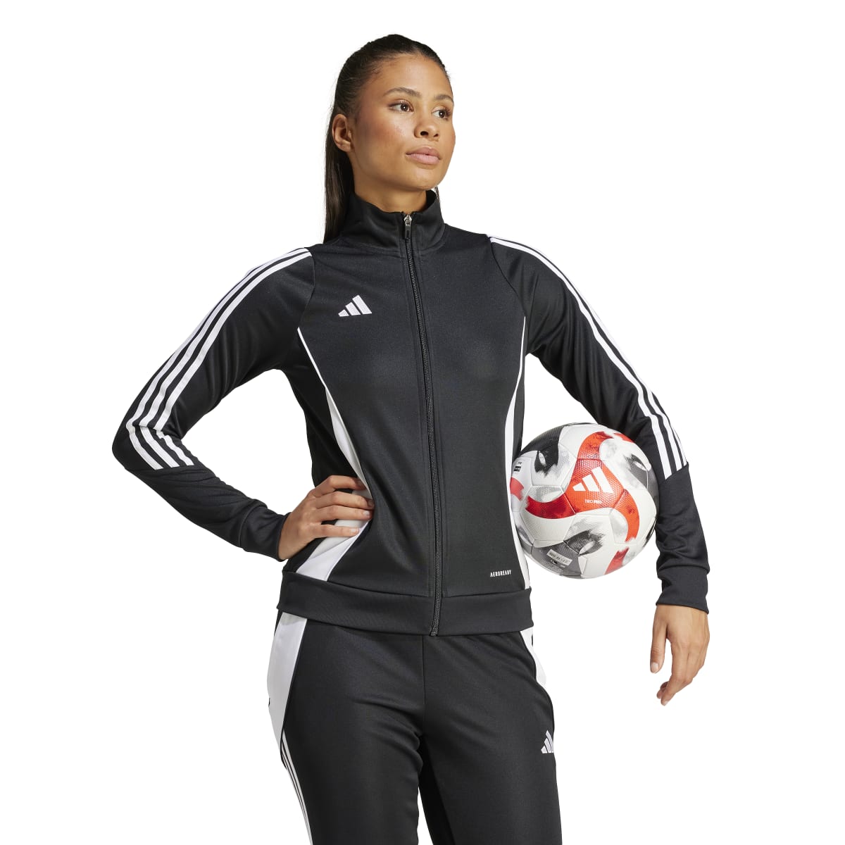 adidas Women's Tiro 24 Soccer Training Jacket Soccer Uniforms & Apparel All