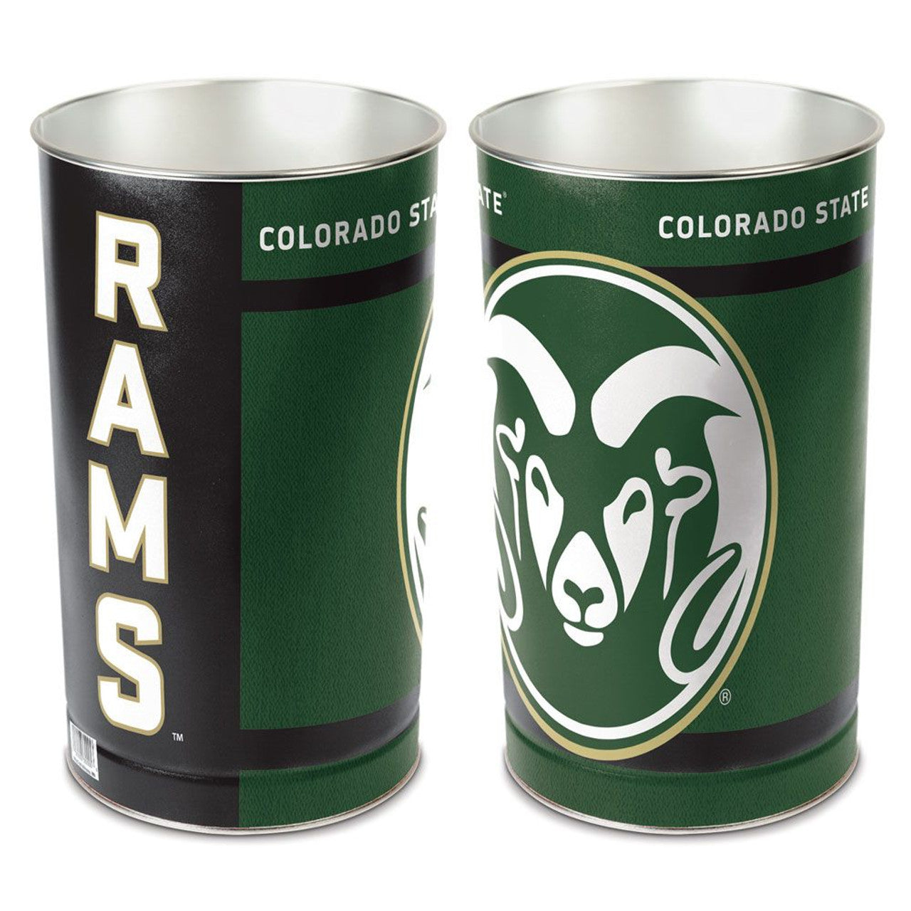 Wincraft Colorado State Rams 15 Inch Wastebasket Fan Gear NCAA Colorado State Rams