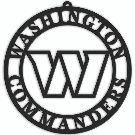 Fan Creations Washington Commanders 16 Inch Door Hanger Sign Fan Gear NFL Washington Commanders