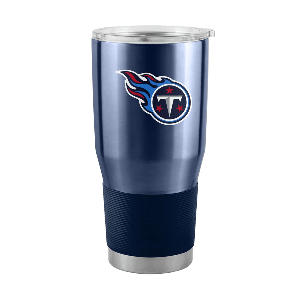 Logo Brands Tennessee Titans 30oz Stainless Steel Travel Tumbler Fan Gear NFL Tennessee Titans