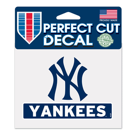 Wincraft New York Yankees Perfect Cut Color Decal 4.5x5.75 - Special Order Fan Gear MLB New York Yankees