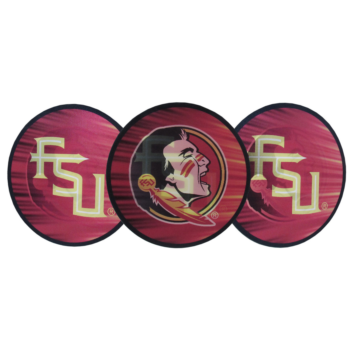 Siskiyou Florida State Seminoles Lenticular Decal Fan Gear NCAA Florida State Seminoles
