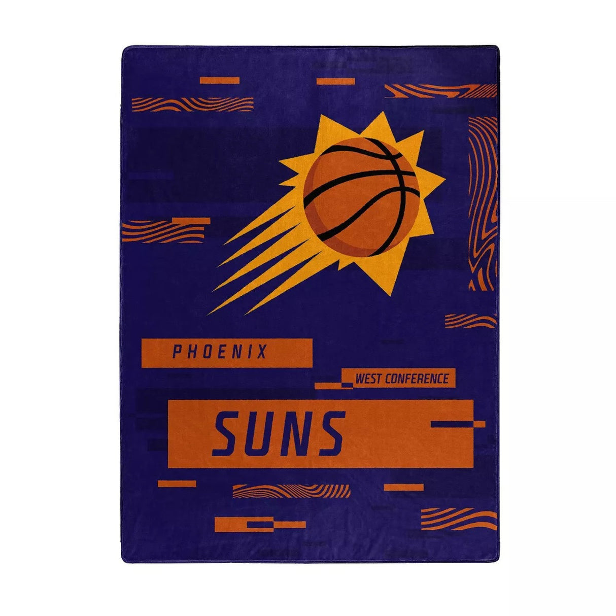 Northwest Company Phoenix Suns Raschel Digitize Design Blanket 60x80 Fan Gear NBA Phoenix Suns
