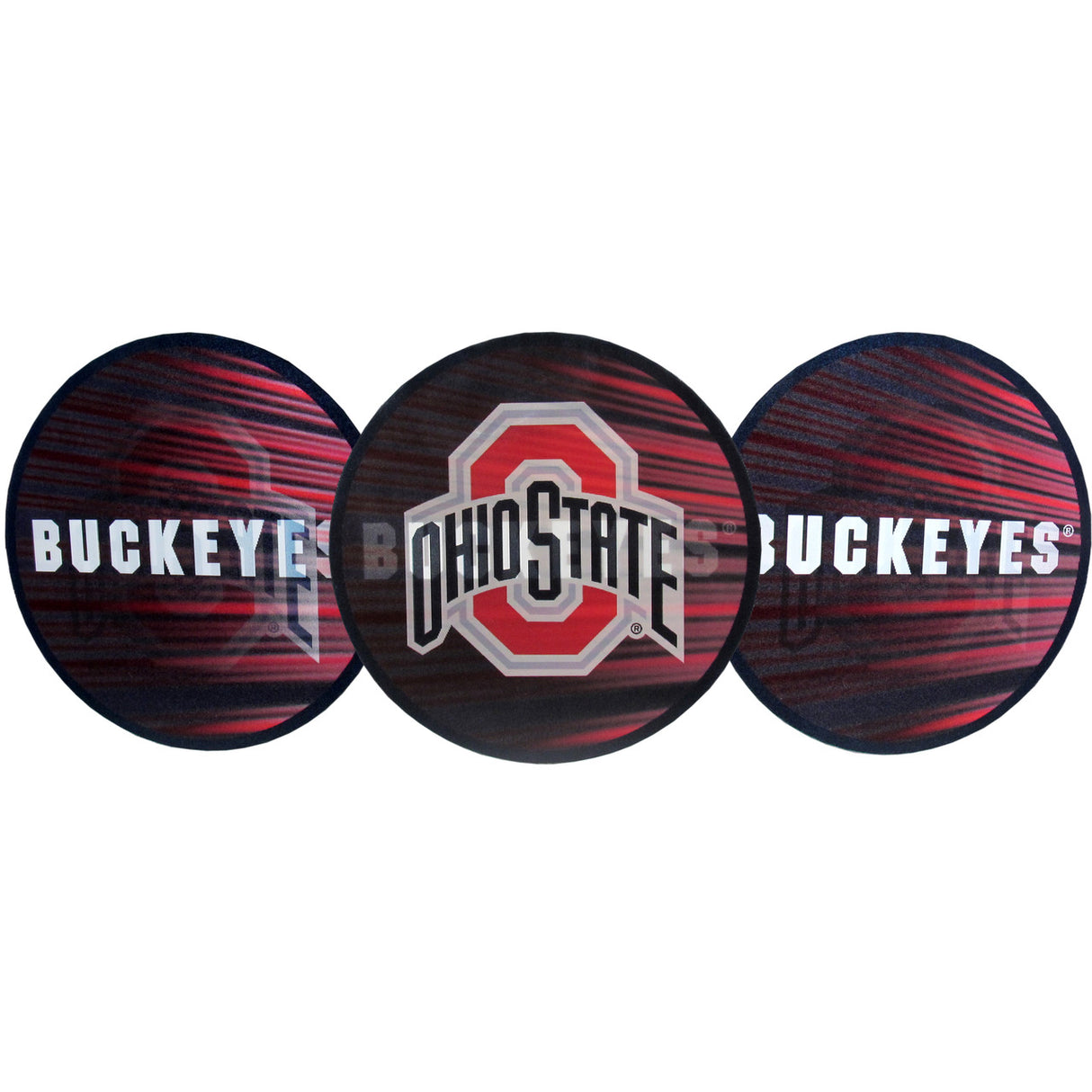Siskiyou Ohio State Buckeyes Lenticular Decal Fan Gear MLB Ohio State Buckeyes