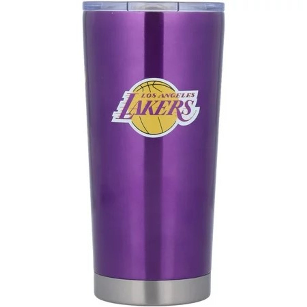 Logo Brands Los Angeles Lakers 20oz Stainless Steel Travel Tumbler Fan Gear NBA Los Angeles Lakers