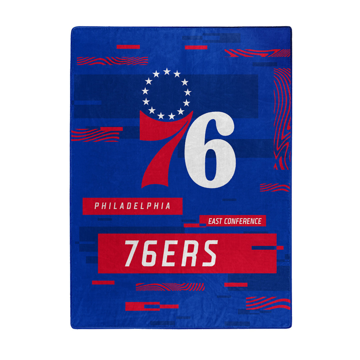 Northwest Company Philadelphia 76ers Raschel Digitize Design Blanket 60x80 Fan Gear NBA Philadelphia 76ers