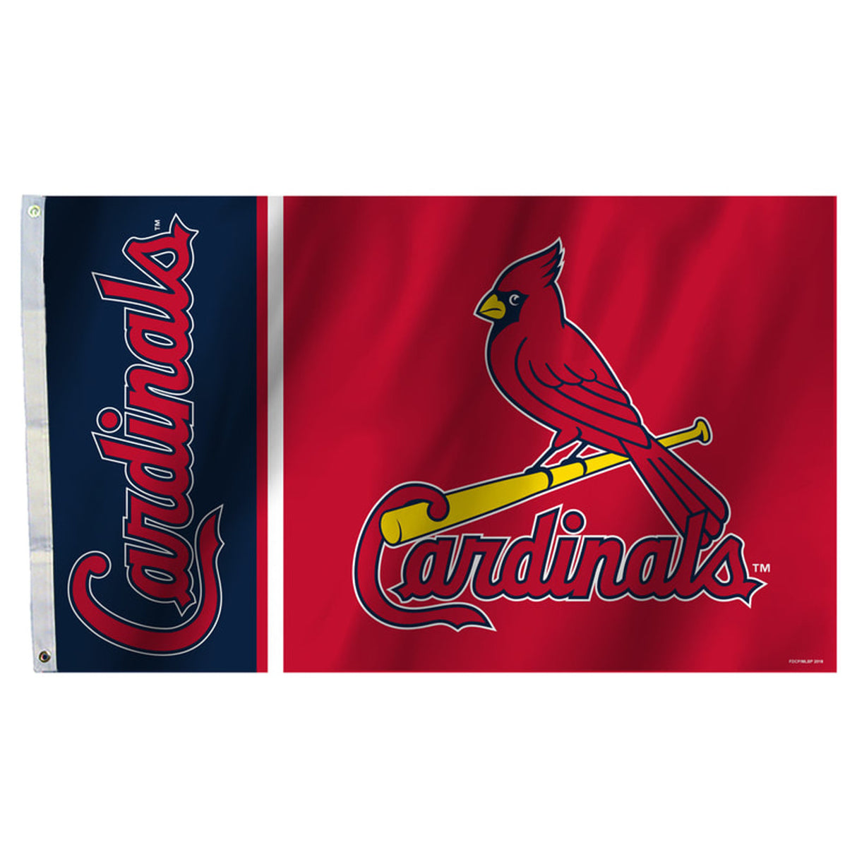 Fremont Die St. Louis Cardinals Banner Flag 3x5 Fan Gear MLB St. Louis Cardinals